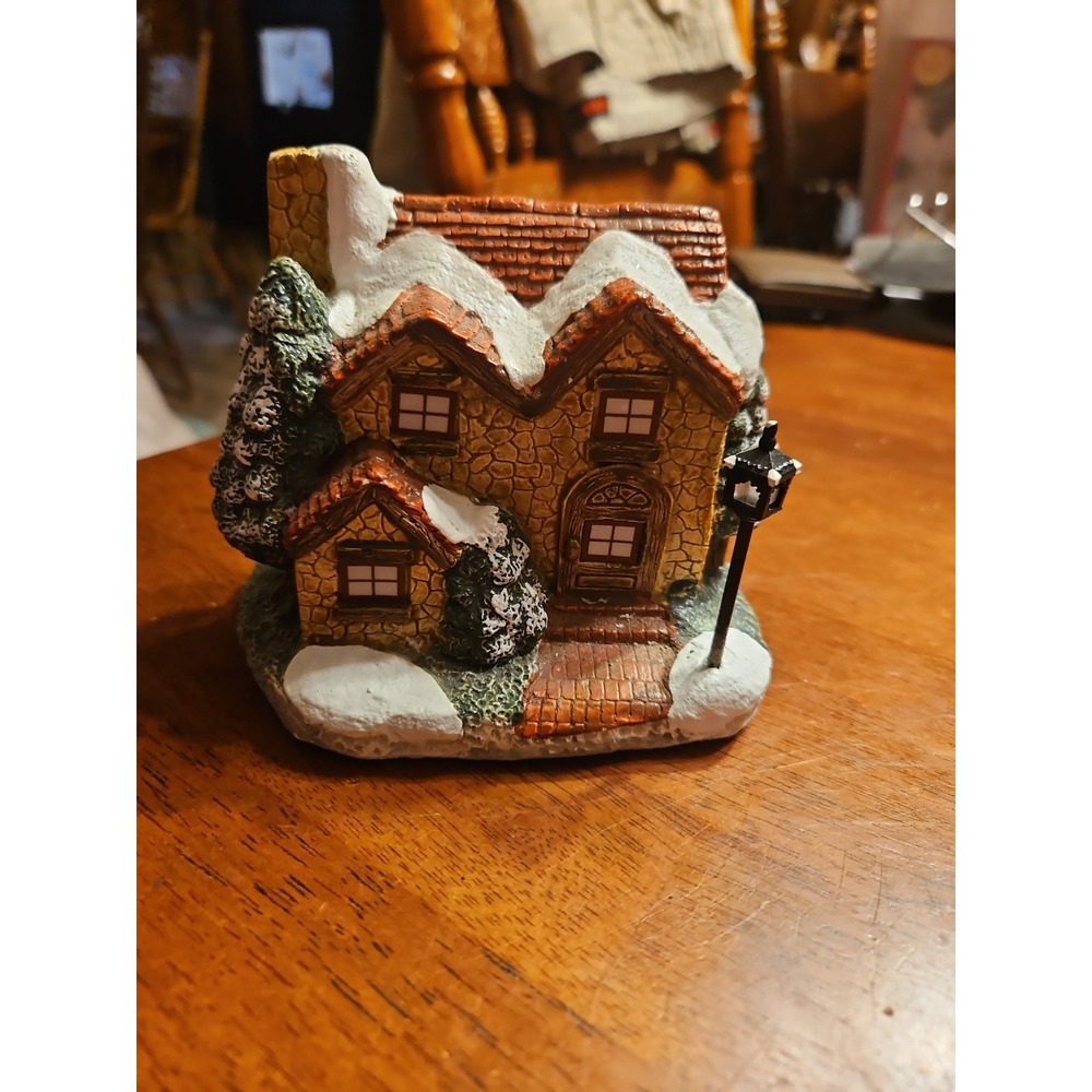 Vintage Battery Operated Christmas Village House
